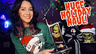 Massive Holiday Decor Haul!🎄 Target, Walmart, At Home, \u0026 More!✨ Amazing Creepmas/Gothmas Finds!🖤