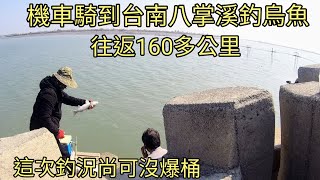 烏魚釣遊遠征台南八掌溪，往返160幾公里，還好釣況還不錯（198集）@Pin338548 阿平趴趴走