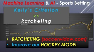 Why Ratcheting (soccerwidow.com) and not Kelly's criterion - Diversified Portfolio - Hockey model