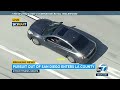 car chase driver leads chp on chase from san diego to lax car chase channel