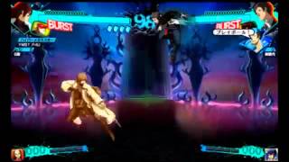 [P4U2] Pet (Adachi) vs YMST (Mitsuru)