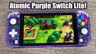 DIY Clear Atomic Purple Nintendo Switch Lite!