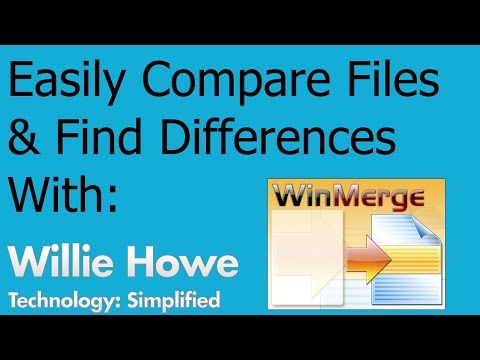 Находите различия в файлах быстро и легко — WinMerge