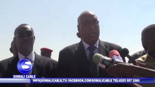 GAROOWE madax weyne ku xigeenka puntland iyo wasiirka wasarada xananada iyo  xolaha puntland