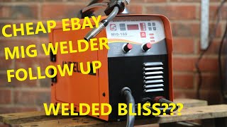 Andeli MIG 160 Welder Review - Follow up video