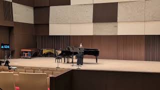 第5回 全日本学生国際ソロコンクール “最優秀賞” ／永田由奈 (17才)／Hommage a Richard Strauss／Solo Competition Winner／Yuna (17y.o)