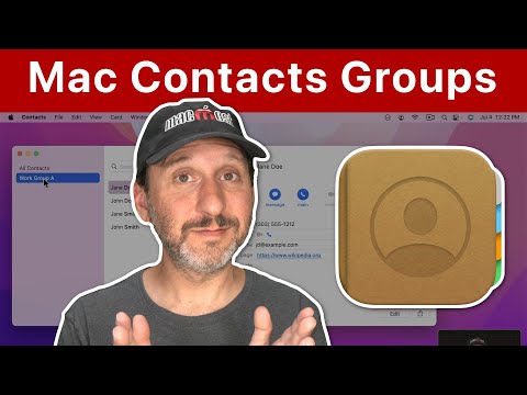 How to Create a Group for List Mailing in macOS Mail