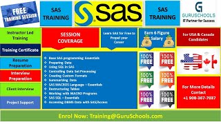 SAS Programming Training Batch-2-Advance Proc SQL Features