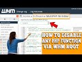 HOW TO DISABLE PHP FUNCTIONS FOR ANY PHP VERSION VIA WHM ROOT? [STEP BY STEP]☑️