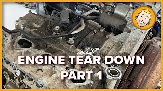 Porsche Boxster 986 Engine Tear Down - Part 1 (BBB Part 12)