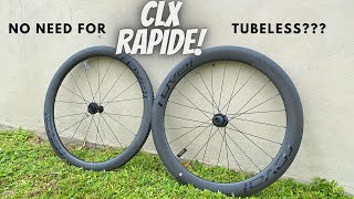 NEW Specialized Roval CLX Rapide Carbon road wheels (NO TUBELESS?!?!)