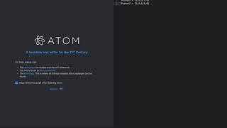 Python Programming Tutorial - 7 - Setting Up Atom