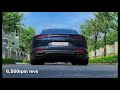 Porsche Panamera no soft limiter rev