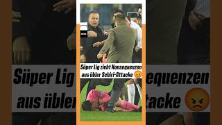 Hässliche Szenen in der Türkei haben harte Konsequenzen! #goalnews #shorts #süperlig