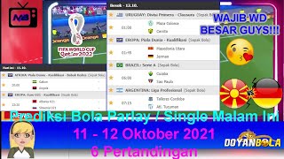 Prediksi Bola Malam Ini 11 - 12 Oktober 2021/2022 Kualifikasi Piala Dunia Eropa  Masedonia vs Jerman
