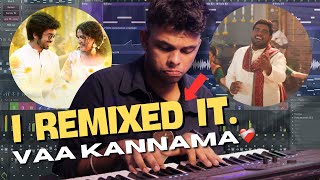 I Remixed Vaa Kannamma ❤️‍🩹 | Vaa Kannamma | Vaa Kannamma Song | Vaa Kannama Song Remix | Tamil Song