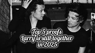 5 proofs Larry is still together in 2025
