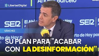 Sánchez anuncia su plan para \