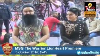 Live Dr. MSG The Warrior Lion Heart in Premiere Show