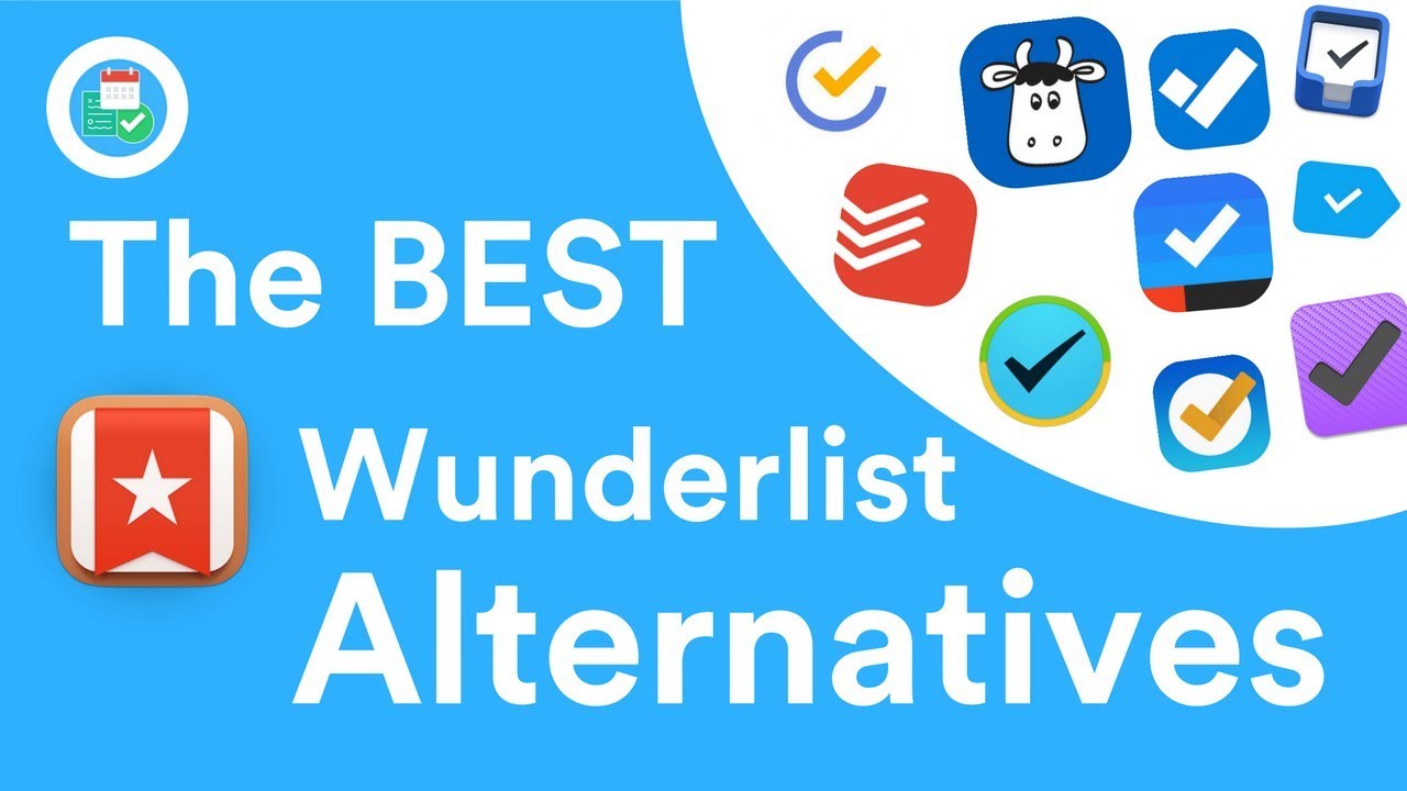 Wunderlist Replacements | 10 Best Wunderlist Alternatives - YouTube