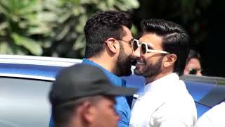 Bollywood's BFF's | Ranveer Singh accompanies Arjun Kapoor to his Car | SpotboyE