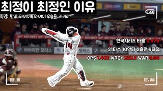 [SSG랜더스] 최정이 최정인 이유 ㅣ 한국시리즈 최정 활약 모음Zip.