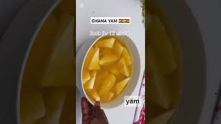 Ghana Yam. #food #vibes #africanfood #cooking #cruise #ghana