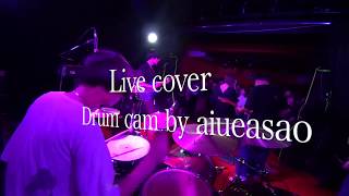 Drum cover テレキャスター・ストライプ/ポルカドットスティングレイ Live drum cam