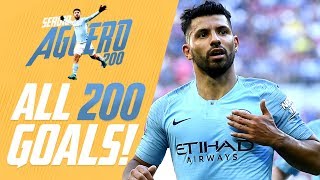 Sergio Agüero | All 200 Man City Goals