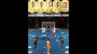 Harry Kane Penalty Kicks Evolution In Volta Football Every FIFA - From FIFA 20 To FC 24 #penaltykick