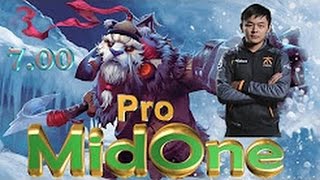 Dota2 MidOne - TUSK Pro Gmeplay (7.00)