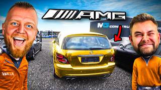 Car swap on the gravel lot! Will we be chased off the yard? Timo's swap frenzy