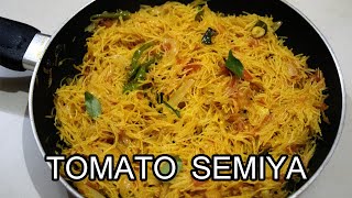 TASTY TOMATO SEMIYA || தக்காளி சேமியா || Bachelor Recipe