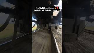 Awesome Wheel Sounds 🔥WAP-5 + ICF Train Full Speed🛤️