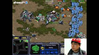 2015.02.28 투혼 1:1 마패 당한 깝도이ㅠ.ㅠ 상대는 프로게이머 김봉준!! Fighting Spirit Maps in StarCraft Brood War(1:1Play)