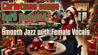 【Christmas Jazz】 A Cozy Night at the Cafe, Heartwarming Christmas Tunes, Solfeggio frequency 528Hz