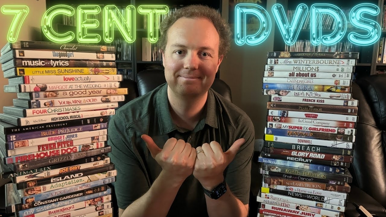 Huge Dvd Haul Walkthrough Dvds For 7 Cents Each Youtube