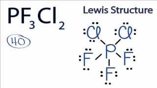 PF3Cl2 Lewis Structure: How to Draw the Lewis Structure for PF3Cl2