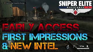 Early Access First Impressions and Intel | ALL WEAPONS REVEALED | Sniper Elite Resistance