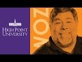 Major Obstacle = Lesson Learned | Steve Wozniak HPU Innovator in Residence