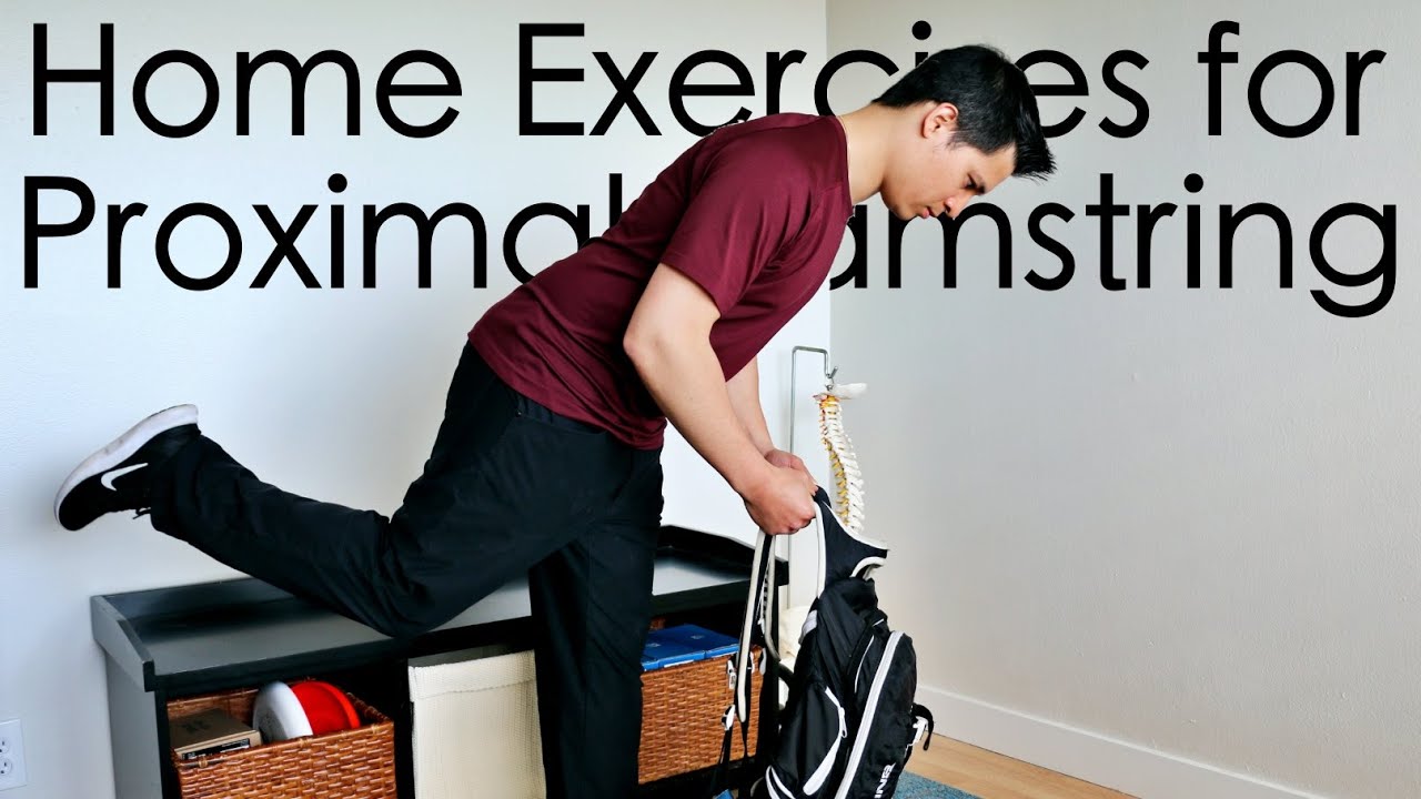 Proximal Hamstring Tendinopathy Exercises For Home - YouTube