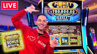 LIVE Jackpot BONUS on Money Mania Slot! 🚧  Agua Caliente PS