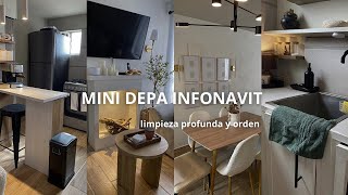 CASA PEQUEÑA INFONAVIT 🧺🧼🫧LIMPIEZA PROFUNDA, ORDEN Y ORGANIZACIÓN 2025.