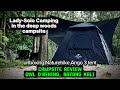 SOLO-Unboxing new tent, Naturehike Ango 3 in the deep woods-Cook Sambal Petai Udang-Nice campsite