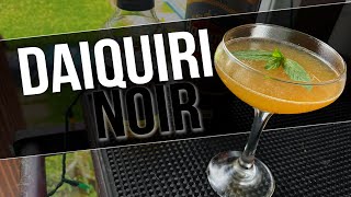 DAIQUIRI NOIR | Daiquiri Variation with Mint and Drambuie Cocktail