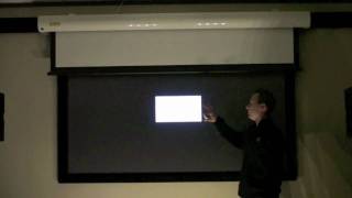 Black Projection Screen