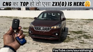 Meet! 2024 Ertiga ZXI(O) CNG🔥Suzuki Ertiga CNG Price & features Top Model Review