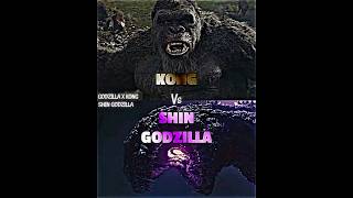 Kong vs Shin Godzilla #shingodzilla #kong #vsedit #vsbattle #whoisstronger #gxk #godzillavskong