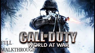 Call of Duty: World at War (Full Campaign Walkthrough)