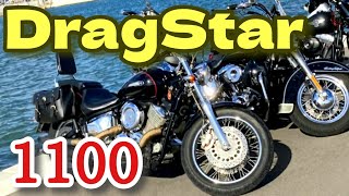 ドラッグスター1100納車！年の差2倍ツーリング！[ハーレーモトブログ]